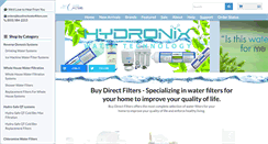 Desktop Screenshot of buydirectwaterfilters.com